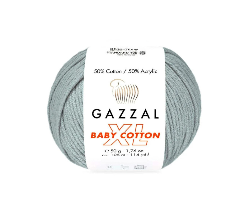 Пряжа Gazzal BabyCotton XL 3430 Пряжа Gazzal BabyCotton XL 3430