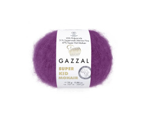 Пряжа Gazzal Super Kid Mohair 64415