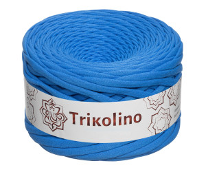 Пряжа трикотажная 7-9 мм "Trikolino" 100м. Королевский синий