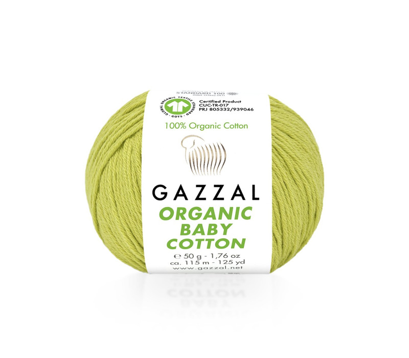 Пряжа Gazzal Organic Baby Cotton 426 Пряжа Gazzal Organic Baby Cotton 426