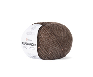 Пряжа Yarnart Alpaca Gold Paillettes 9315