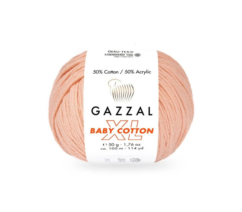 Пряжа Gazzal BabyCotton XL 3469 Пряжа Gazzal BabyCotton XL 3469