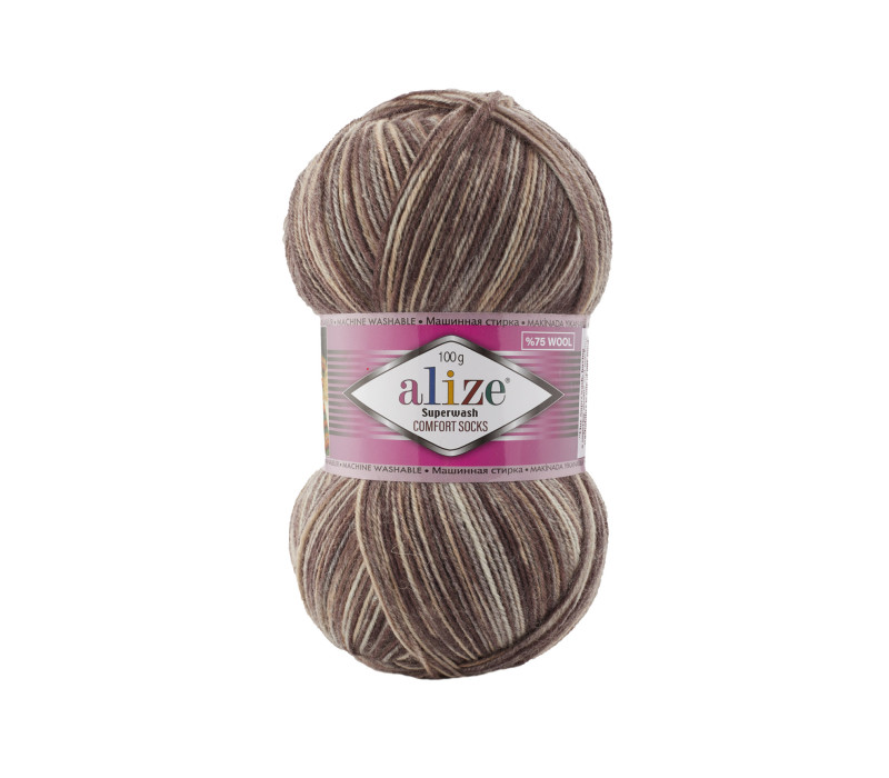Пряжа Alize Superwash 100 7678 Пряжа Alize Superwash 100 7678