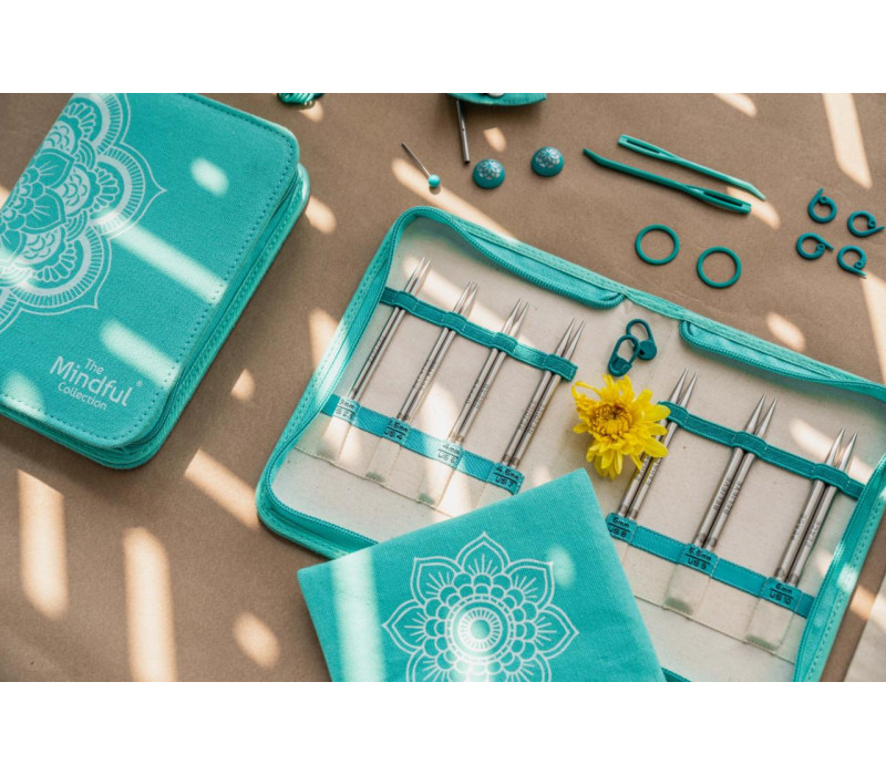 Набір змінних поворотних металевих спиць 13 см. "The Believe Set" Mindful Collection KnitPro 36302