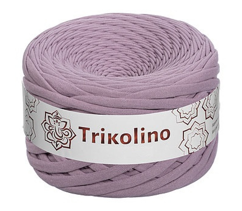 Пряжа трикотажная 7-9 мм "Trikolino" 100м. Пепельная Роза Пряжа трикотажная 7-9 мм "Trikolino" 100м. Пепельная Роза