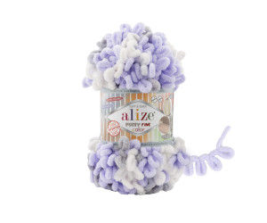 Пряжа Alize Puffy Fine Color 6372