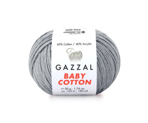 Пряжа Gazzal BabyCotton 3430