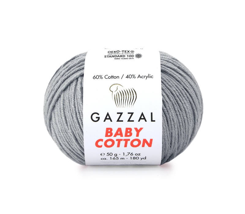 Пряжа Gazzal BabyCotton 3430