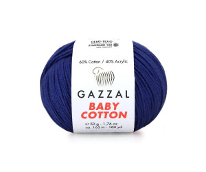 Пряжа Gazzal BabyCotton 3438