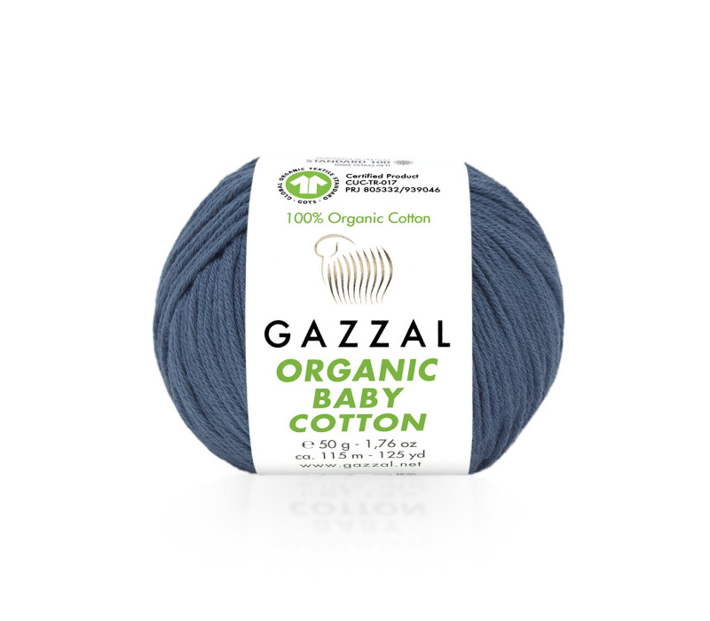 Пряжа Gazzal Organic Baby Cotton 434 Пряжа Gazzal Organic Baby Cotton 434