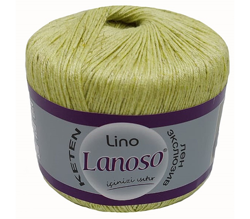 Пряжа Lanoso Lino 914