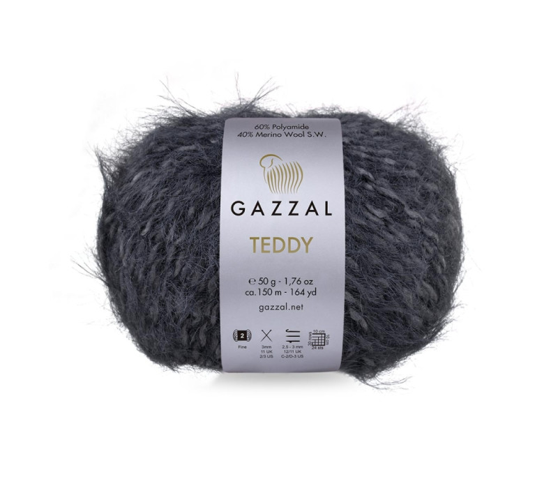 Пряжа Gazzal Teddy 6537 Пряжа Gazzal Teddy 6537