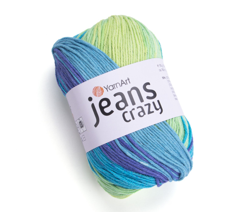 Пряжа YarnArt Jeans Crazy 8218 Пряжа YarnArt Jeans Crazy 8218