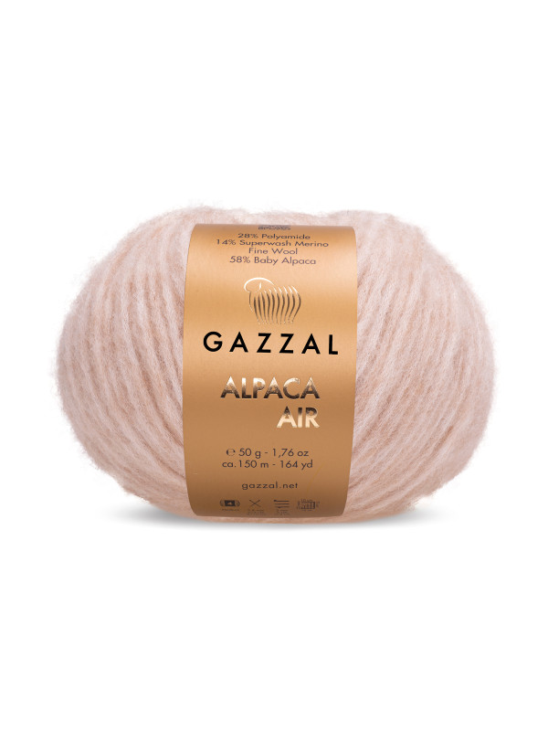 Пряжа Gazzal Alpaca Air 74