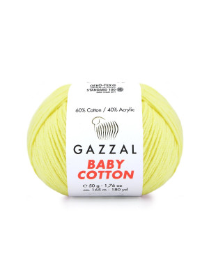 Пряжа Gazzal BabyCotton 25 цвет 3413