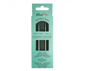 Спиці розбірні 3,0мм 13см Mindful Collection KnitPro 36151