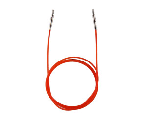 Кабель для круговых спиц красный 100см KnitPro 10635