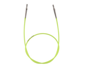Кабель для круговых спиц зеленый 60см KnitPro 10633 