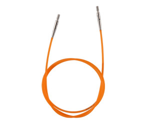 Кабель для круговых спиц оранжевый 80см KnitPro 10634