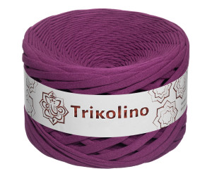 Пряжа трикотажная 7-9 мм "Trikolino" 100м. Баклажановый