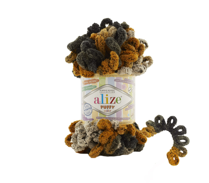 Пряжа Alize Puffy Color 6082 Пряжа Alize Puffy Color 6082