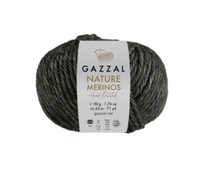 Пряжа Gazzal Nature Merinos 8319