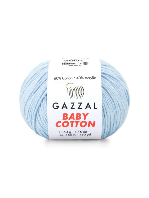 Пряжа Gazzal BabyCotton 25 цвет 3429