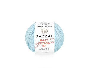 Пряжа Gazzal BabyCotton 25 цвет 3429