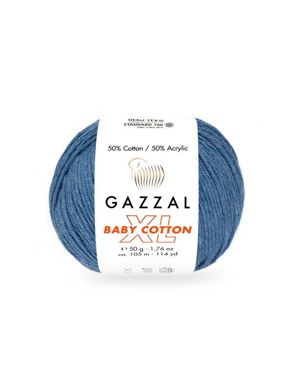 Пряжа Gazzal BabyCotton XL 3431