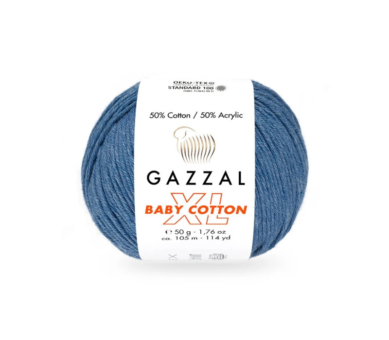 Пряжа Gazzal BabyCotton XL 3431