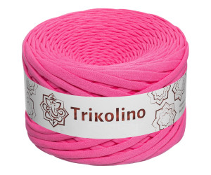 Пряжа трикотажная 7-9 мм "Trikolino" 100м. Розовый фламинго