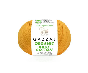 Пряжа Gazzal Organic Baby Cotton 447
