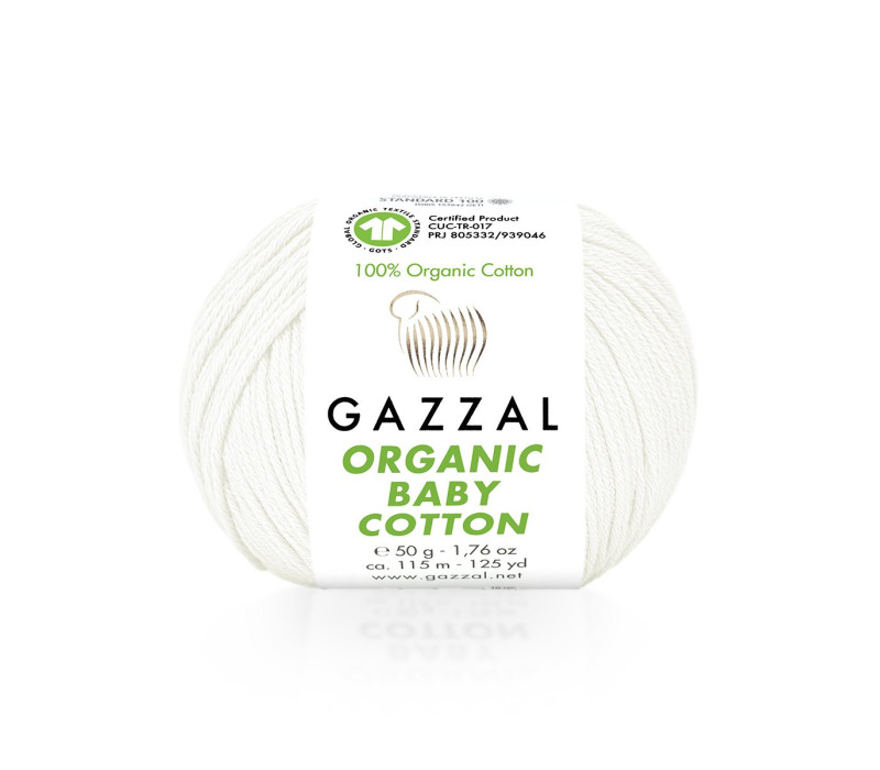 Пряжа Gazzal Organic Baby Cotton 415 Пряжа Gazzal Organic Baby Cotton 415