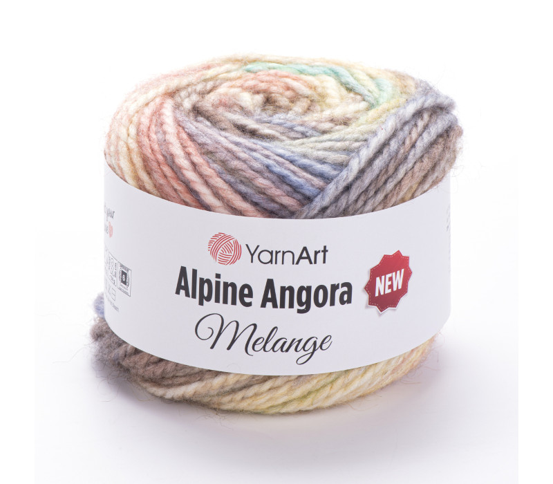 Пряжа YarnArt Alpine Angora Melange New 6405