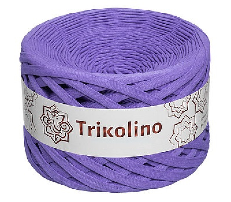 Пряжа трикотажная 7-9 мм "Trikolino" 100м. Лиловый бриз Пряжа трикотажная 7-9 мм "Trikolino" 100м. Лиловый бриз