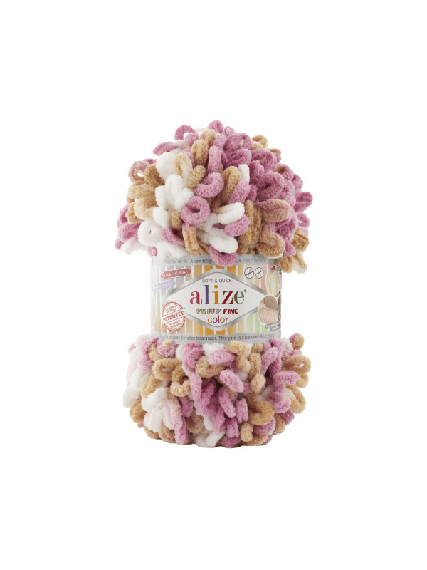 Пряжа Alize Puffy Fine Color 6402