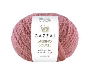 Пряжа Gazzal Merino Boucle 3768