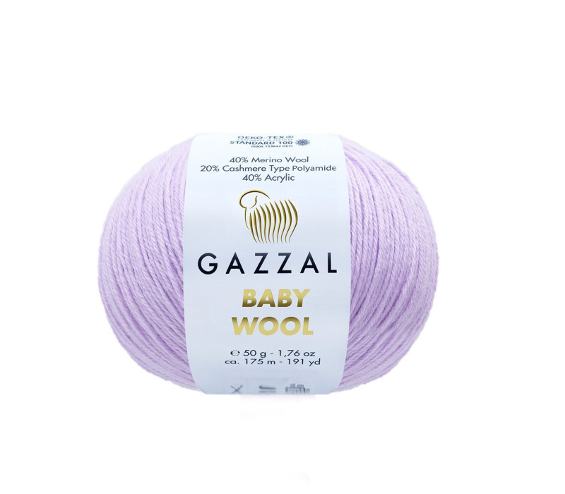 Пряжа Gazzal Baby Wool 823 Пряжа Gazzal Baby Wool 823
