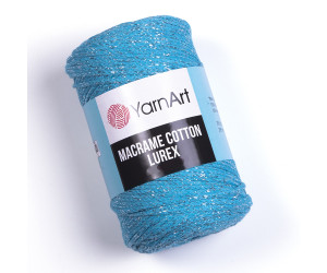 Пряжа YarnArt Macrame Cotton lurex 733