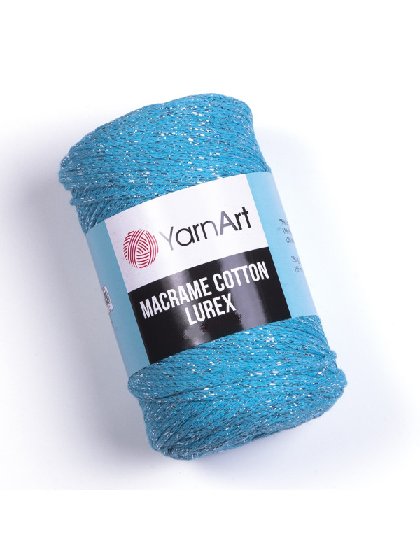 Пряжа YarnArt Macrame Cotton lurex 733