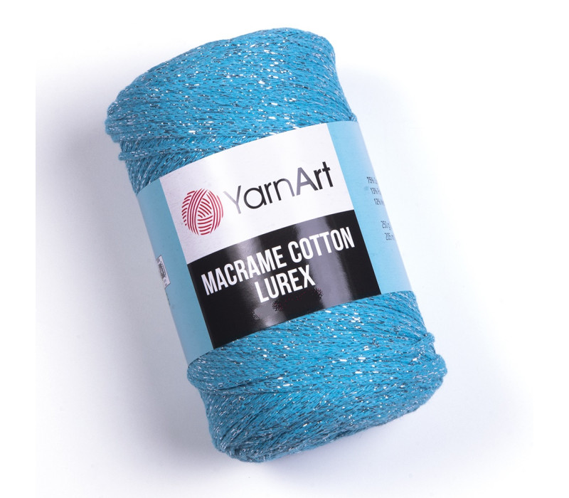Пряжа YarnArt Macrame Cotton lurex 733