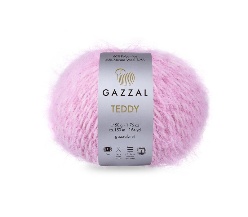 Пряжа Gazzal Teddy 6547