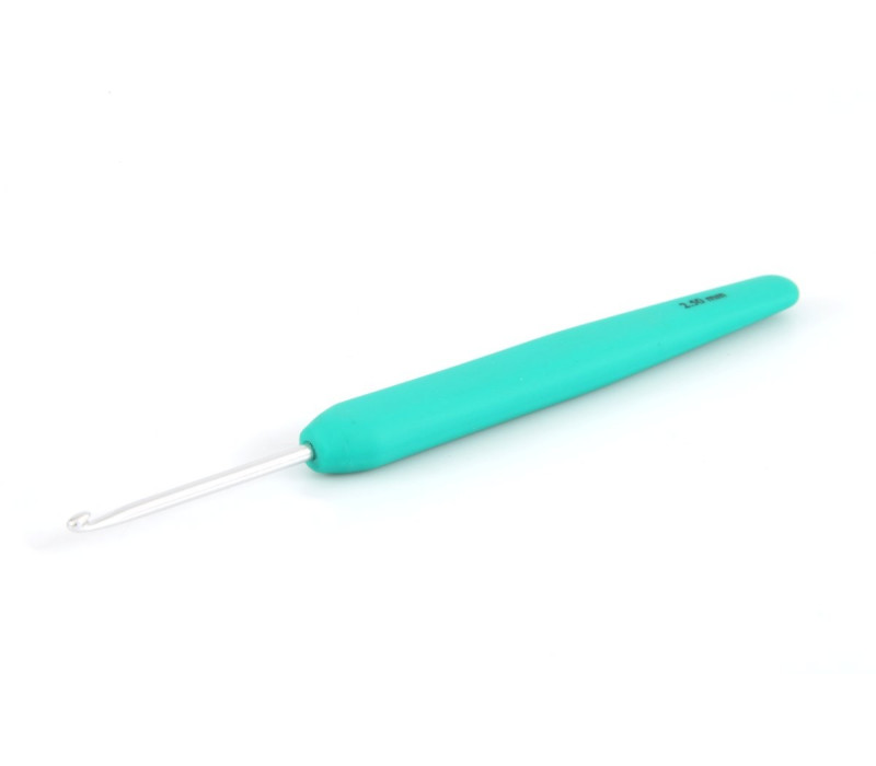 Крючок 2,5мм 13см с ручкой Waves Jade KnitPro 30903