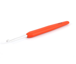 Крючок 4мм 13см с ручкой Waves Tangerine KnitPro 30909