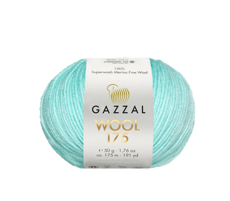 Пряжа Gazzal Wool 175 321