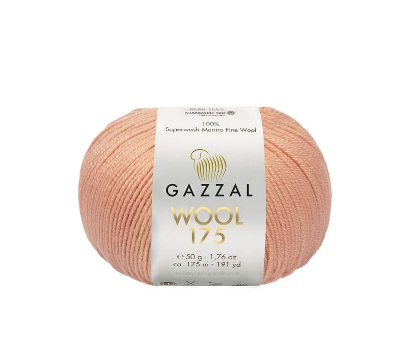 Пряжа Gazzal Wool 175 347