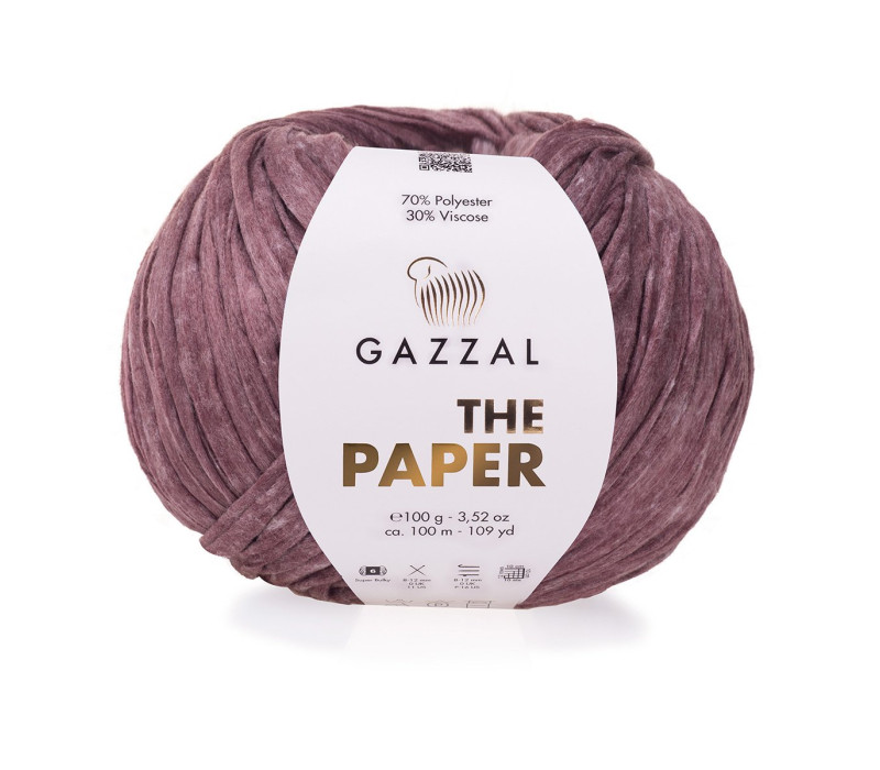 Пряжа Gazzal The Paper 3959 Пряжа Gazzal The Paper 3959