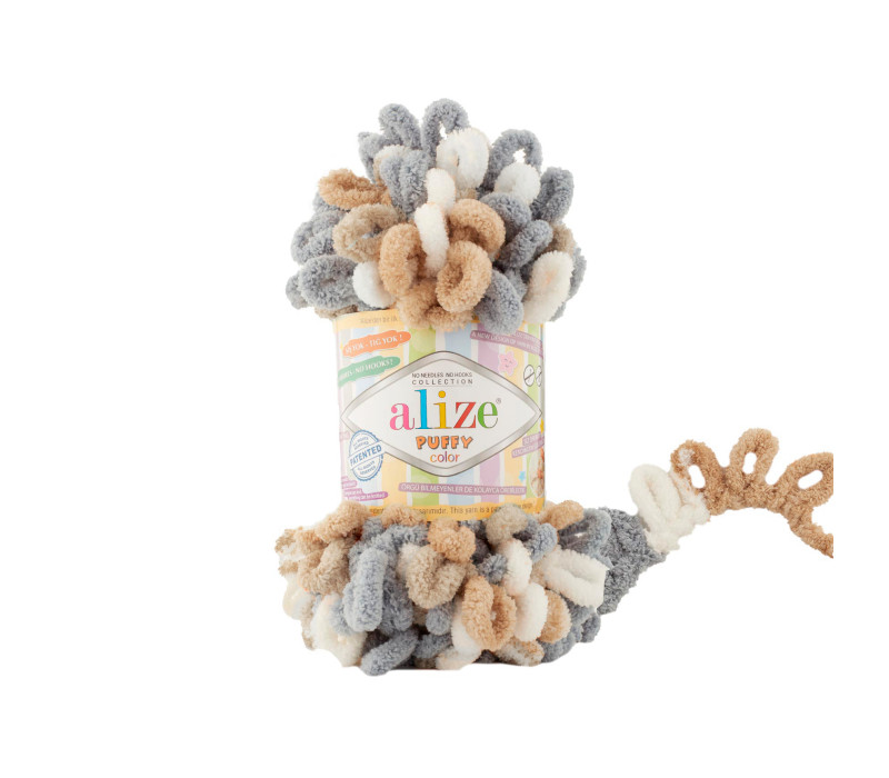 Пряжа Alize Puffy Color 6395 Пряжа Alize Puffy Color 6395