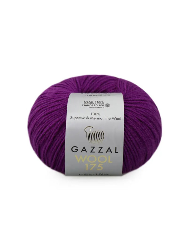 Пряжа Gazzal Wool 175 334