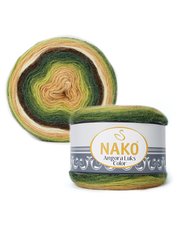 Пряжа Nako Angora Luks Color 81905